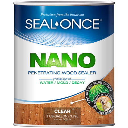 SEAL-ONCE 1 QT NANO Penetrating Wood Sealer SO6214